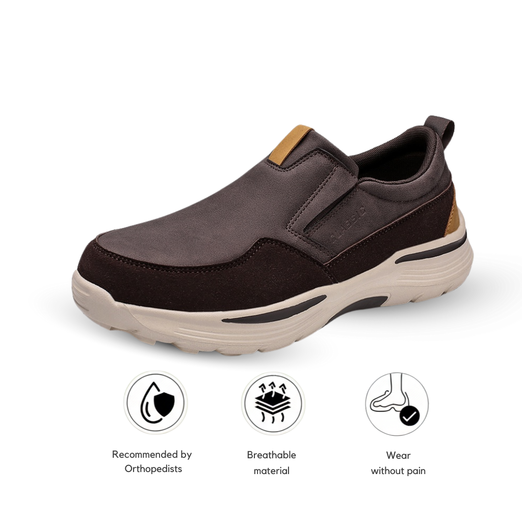 Montero PeakPro – Unisex Arch Support Slip-On Walking Shoes