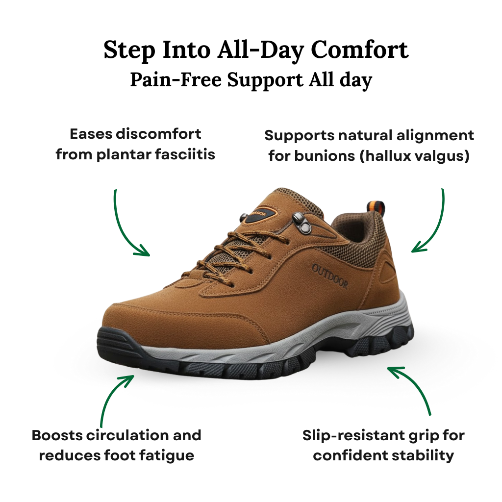 Montero PeakPro – Unisex Plantar Fasciitis Support Hiking Shoes