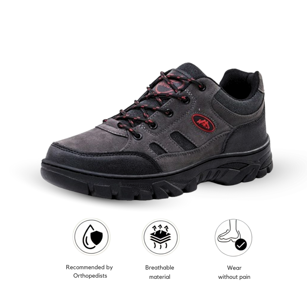Montero PeakPro – Unisex Leather Orthopedic Hiking Shoes