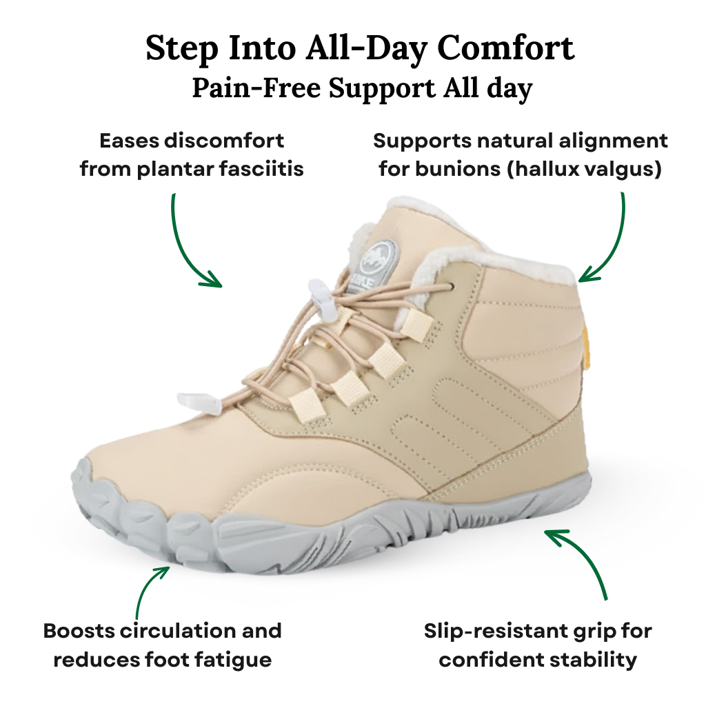 Montero TerraBare – Unisex Water-Resistant Winter Barefoot Shoes