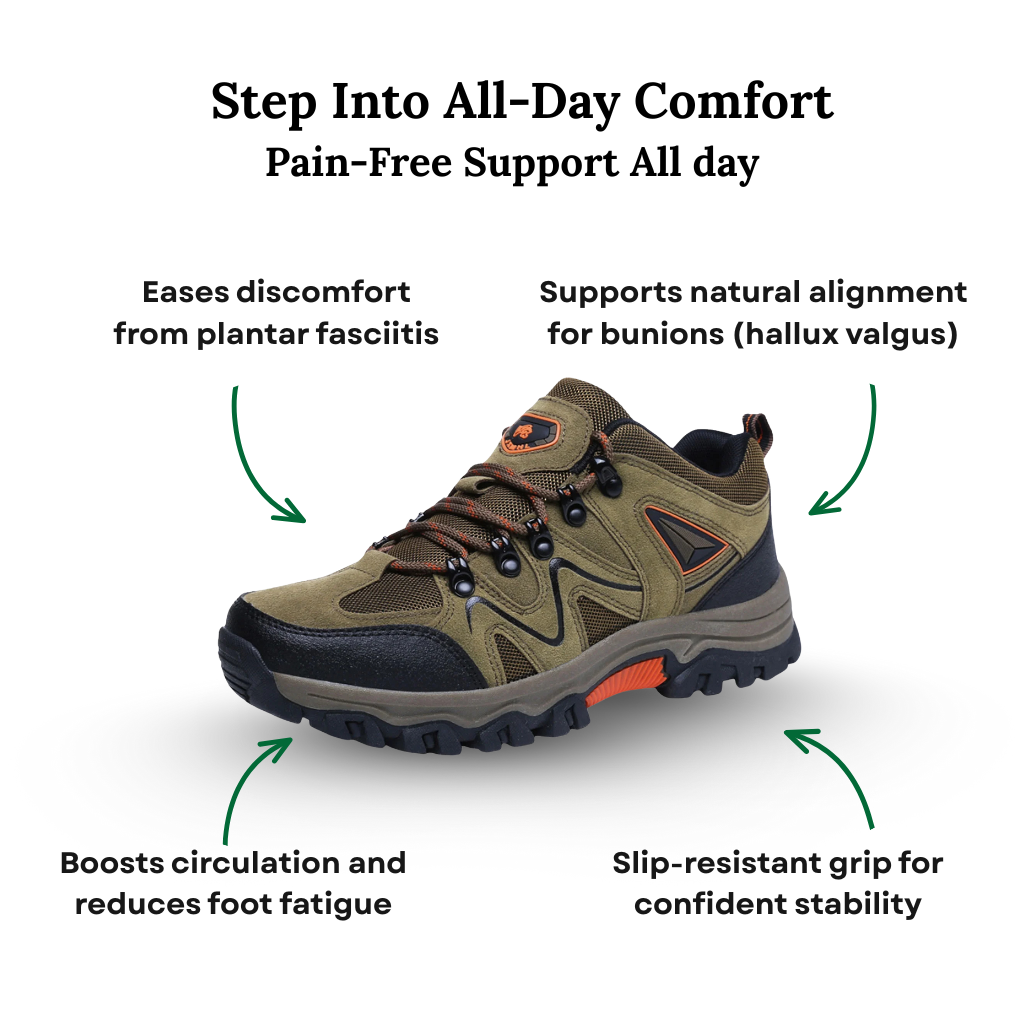 Montero PeakPro – Unisex Pain Relief Waterproof Walking Shoes